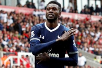 Togo : Tottenham, Â‘Â’Adebayor est un attaquant fantastiqueÂ’Â’, selon son entraineur 